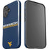 West Virginia University Blue Wood Floor iPhone 16 Impact Case